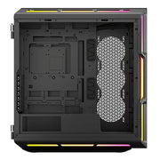 Boîtier PC Corsair iCUE LINK 5000T LX RGB Noir avec éclairage RGB et panneau mesh