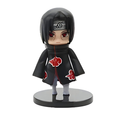 Figurine chibi noire Itachi Uchiha Akatsuki taille S