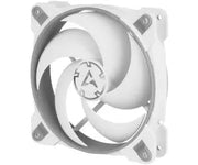 Ventilateur Arctic BioniX P120 12cm blanc/gris avec logo central et pales courbes