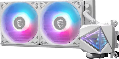 Kit Watercooling AIO MSI MAG CORELIQUID I240 – Blanc ARGB - Watercooling 240 mm