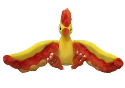 Peluche Pokémon Moltres All Star Collector 25 cm jaune et rouge