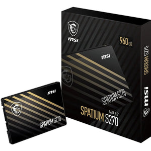 MSI SPATIUM S270 SATA 2.5" 960Go - Disque SSD