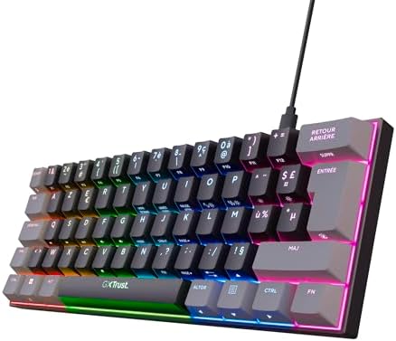 Trust Gaming GXT 867 Acira - Clavier Mécanique 60% image 11