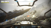 Cockpit futuriste Call of Duty Infinite Warfare PS4 avec vaisseaux en bataille