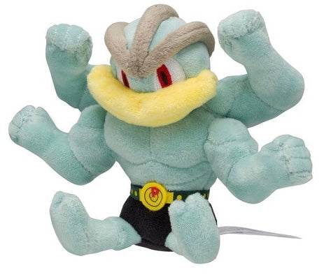 Peluche Pokémon Mackogneur bleu clair coton doux 20 cm