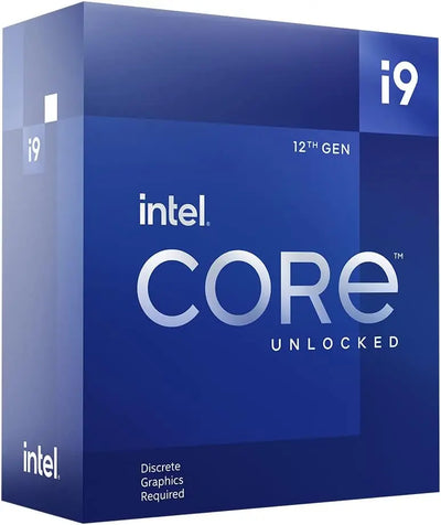 Processeur Intel Core i9-12900KF 12e gen en boîte bleue élégante