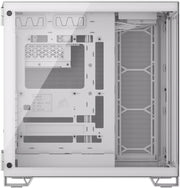 Panneau latéral en verre trempé blanc Corsair 3000D sur Corsair 6500X Blanc
