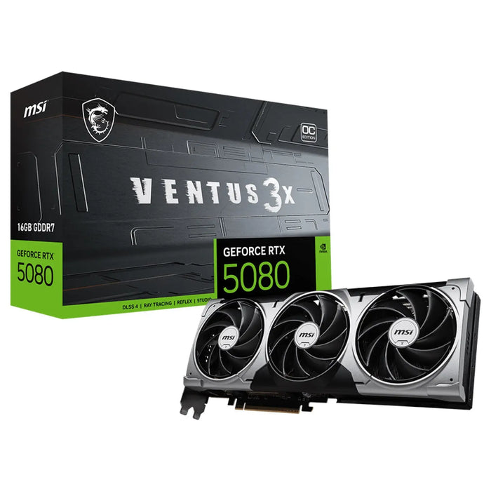 MSI GeForce RTX 5080 16G VENTUS 3X OC - photo 1