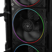 Lot de 3 ventilateurs Thermalright TL-S12 noirs avec éclairage RGB multicolore
