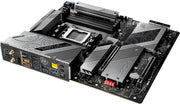 Carte mère ASRock X870E Taichi Lite noire AM5 avec accents argentés et motifs engrenages