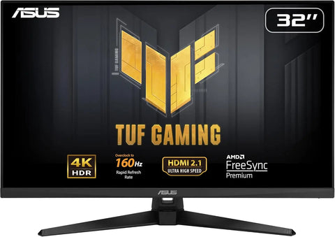 ASUS TUF Gaming 32" - 4K / HDR / 160 Hz / 1 ms / Plat / IPS