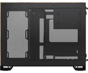Panneau latéral mesh noir Corsair 2500X NOIR/BOIS, bords renforcés et ventilation