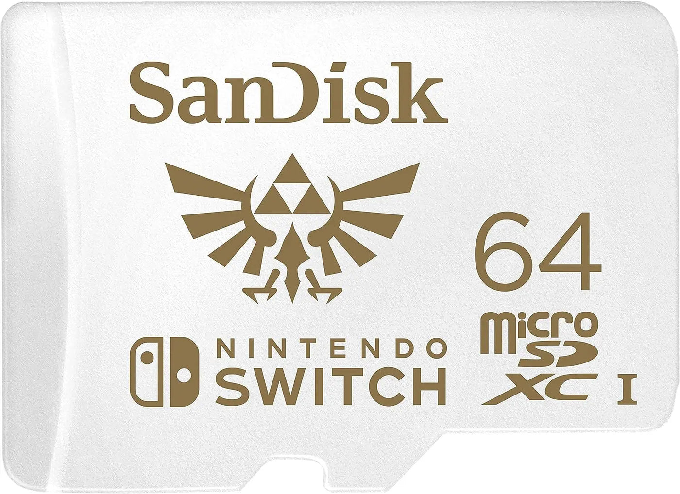 Carte Micro SD 64Go SanDisk blanche Nintendo Switch Zelda Breath of the Wild
