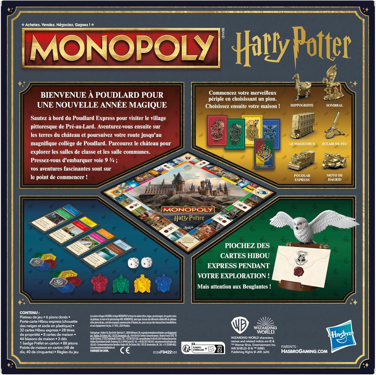 Monopoly Harry Potter- Edition Française image 3