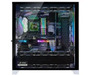 Boîtier PC Lian Li O11 Dynamic XL ROG Certified NOIR noir et argent avec RGB vibrant