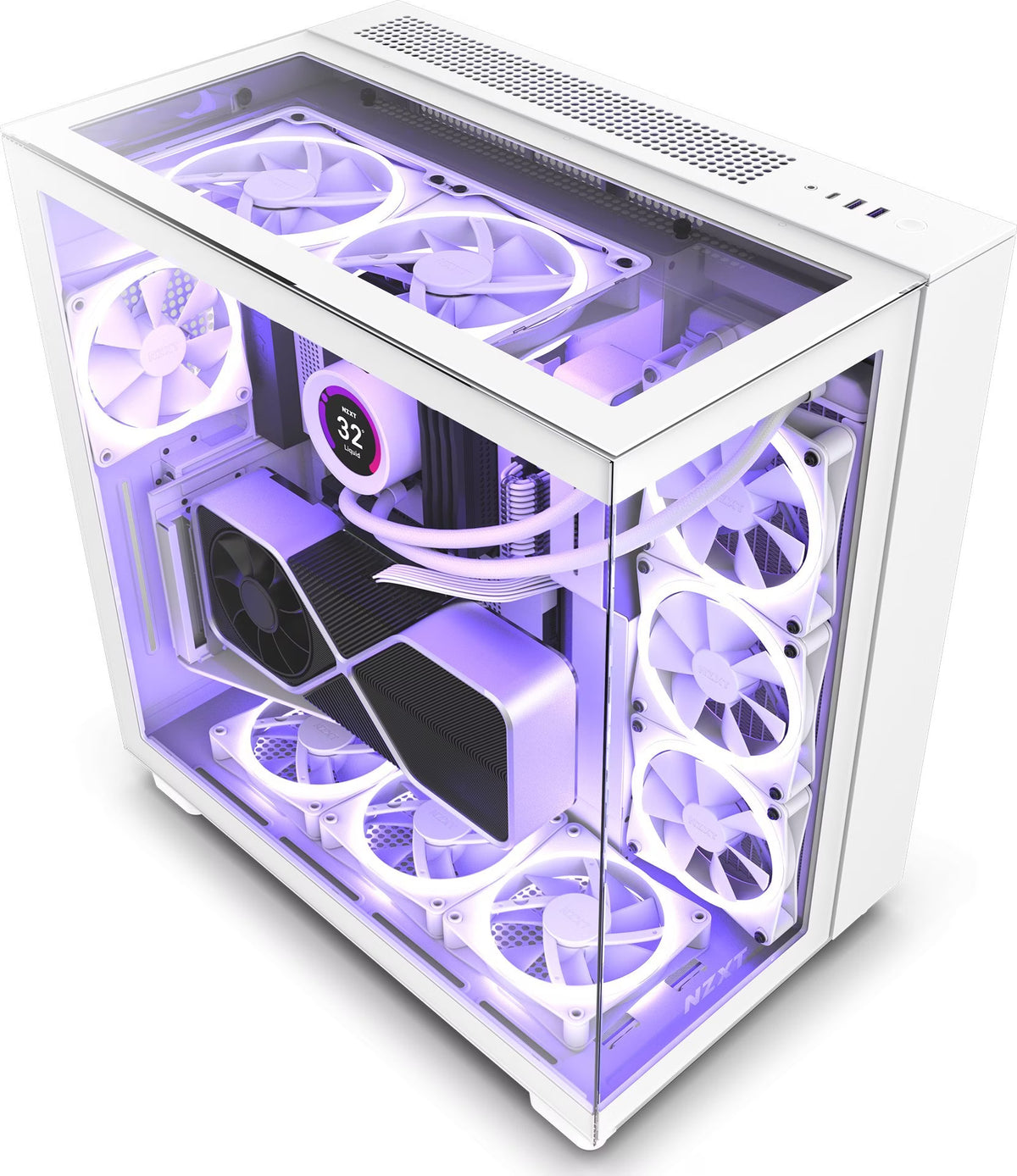 NZXT H9 ELITE BLANC image 0