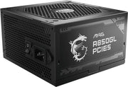 Alimentation MSI MAG A850GL PCIe5 850W blanc avec logo dragon blanc - Alimentation