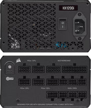 Corsair HX1200i 1200W noir ATX alimentation à panneau mesh et câbles