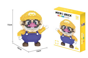 Bricks  Super Mario Bros - Modèle Wario