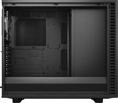 Coque PC Fractal Design Define 7 Black PCGH noire mate minimaliste