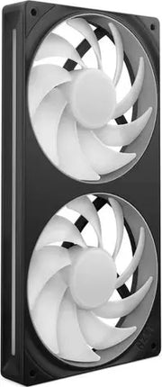 Système de refroidissement NZXT F240 RGB Core Noir à double ventilateur noir avec pales blanches