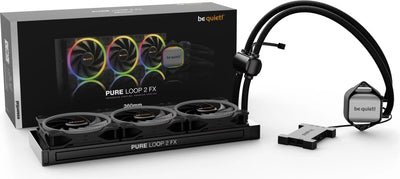 Refroidisseur liquide be quiet! Pure Loop 2 FX 360mm noir avec 3 ventilateurs