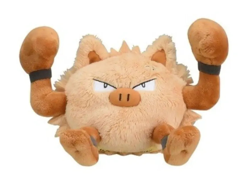 Peluche Pokémon Colossinge Emolga 12 cm en coton doux tan et marron