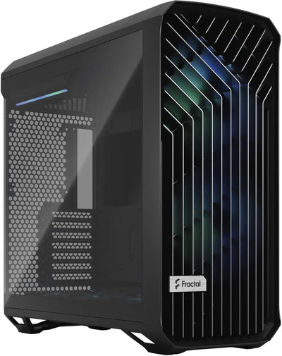 Boîtier PC Fractal Design Torrent noir RGB TG Light Tint avec panneau transparent