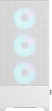Fractal Design Pop Air blanc avec mesh, 3 ventilateurs RGB bleu rose