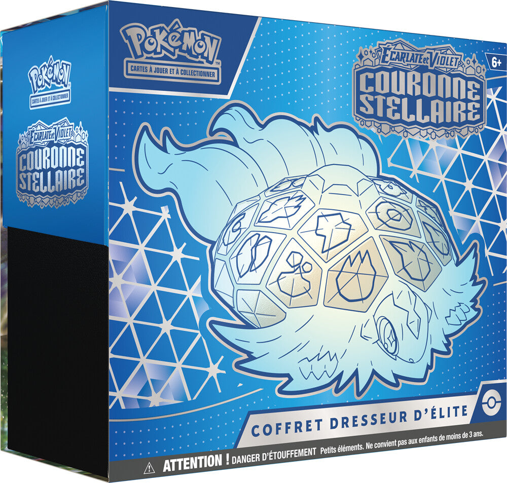 Pokemon – Coffret Dresseur d’Élite (ETB) Couronne Stellaire (EV07) image 2