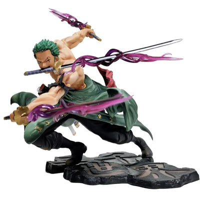 Figurine Zoro Debout avec Sabres - One Piece