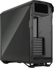 Boîtier PC Fractal Design Torrent noir mat, design angulaire et panneaux mesh hexagonaux
