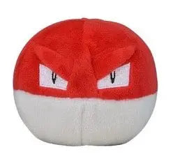 Peluche Pokémon Voltorb rouge et blanc 15 cm coton doux yeux en colère