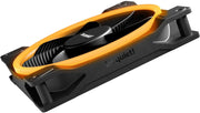 Ventilateur be quiet! Light Wings RGB 140mm noir, cadre angulaire orange/noir