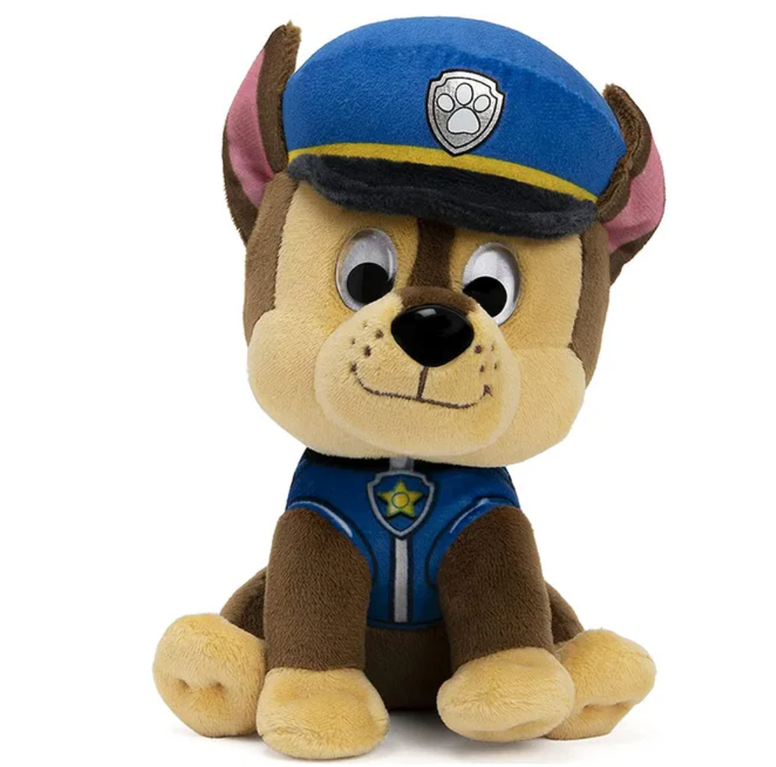 Peluche Pat' Patrouille - Paw Patrol - Peluche Chase - 23 cm image 0