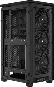 Corsair 2000D Airflow NOIR boîtier noir avec 3 ventilateurs avant et mesh