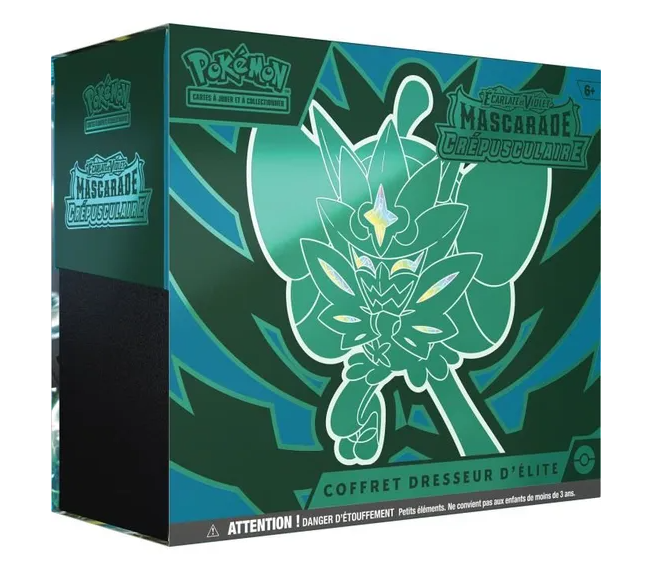 Pokemon – Coffret Dresseur d’Élite (ETB) Mascarade Crépusculaire image 3