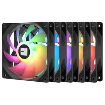Lot de 5x Ventilateurs - Thermalright TL-C12C-S X5 ARGB 120 NOIR