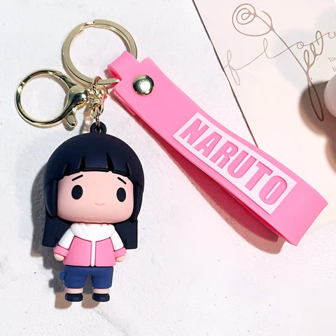 Porte clés Naruto - Hinata — dans le même univers que Figurine Naruto en tenue Ninja - Taille S