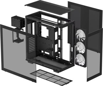 Boîtier PC DeepCool CH780 Noir - Moyen Tour E-ATX