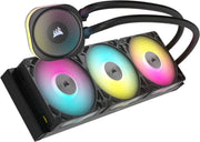CORSAIR iCUE Link Titan 360 RX LCD Noir AIO 360mm RGB avec 3 ventilateurs