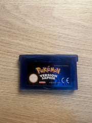 Cartouche Pokémon Saphir bleue pour Game Boy Advance Edition Bulbizarre LCD