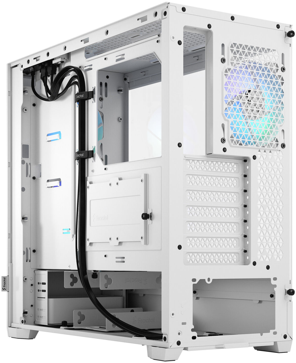 Fractal Design Pop Air - RGB White TG Clear Tint image 4