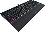 Clavier Corsair K55 RGB PRO XT membrane avec rétroéclairage RGB et repose-poignet texturé