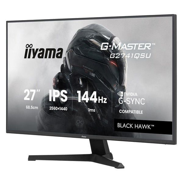 Écran 27" Iiyama G-Master Black Hawk G2741QSU-B1 Quad HD 144Hz (Noir)
