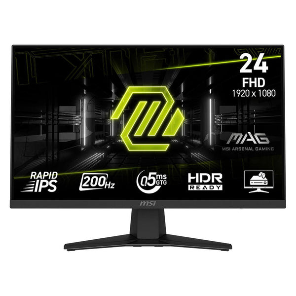 Écran 24" MSI MAG 244F Full HD 200Hz (Noir)