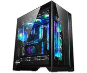 Boîtier PC Lian Li O11 Dynamic XL ROG Certified NOIR avec refroidissement liquide bleu-violet luminescent