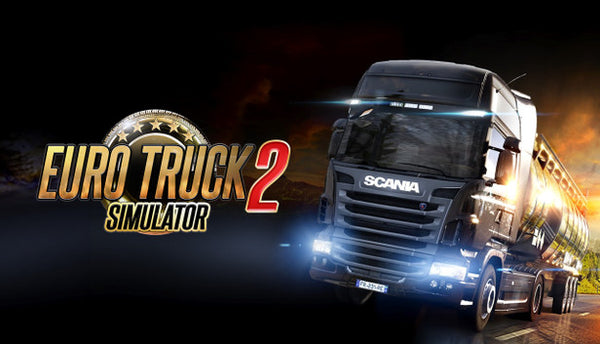 Jaquette Euro Truck Simulator 2 sur PC, clé à activer sur Steam
