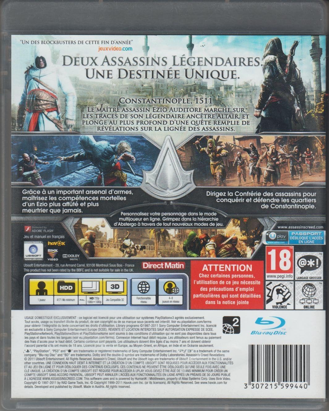 Assassin's Creed : Revelations - PS3 image 1