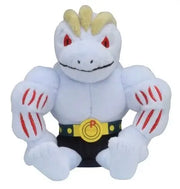 Peluche Pokémon Machopeur blanc coton doux 15 cm aux yeux rouges